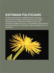 Estonian politicians Estonian European Commissioners, Estonian athlete-politicians, Estonian politician stubs,1156078075,9781156078075