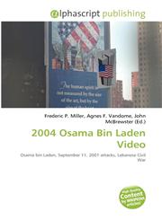 2004 Osama Bin Laden Video,6134227811,9786134227810