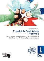Friedrich Carl Alwin Pockels,6138179161,9786138179160
