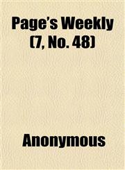 Page's Weekly (7, No. 48),1152476327,9781152476325