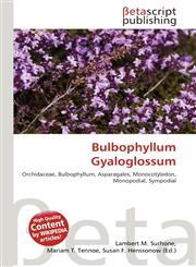 Bulbophyllum Gyaloglossum,6136209241,9786136209241