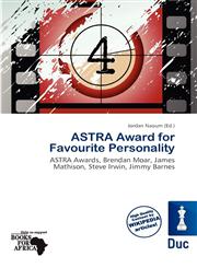 ASTRA Award for Favourite Personality,6138158164,9786138158165