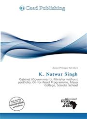 K. Natwar Singh,6138464508,9786138464501