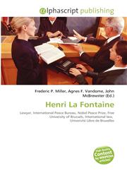 Henri La Fontaine,6134364061,9786134364065