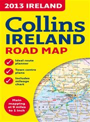 2013 Collins Map of Ireland,0007468679,9780007468676