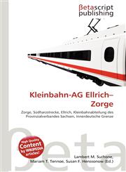 Kleinbahn-AG Ellrich-Zorge,6134446831,9786134446839