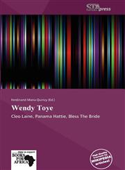 Wendy Toye,6139222621,9786139222629