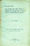 Some Cestodes from Indian Fishes, Including Four New Species of Tetraphyllidea and Revised Keys to the Genera Acanthobothrium and Gangesia Reprinted from the Allahabad University Studies - Vol. 6