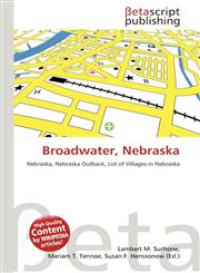 Broadwater, Nebraska,613634775X,9786136347752