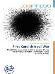 First Kurdish Iraqi War,613664021X,9786136640211