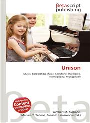 Unison,6135027786,9786135027785