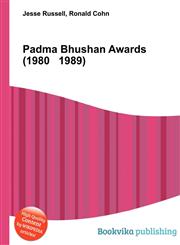 Padma Bhushan Awards (1980 1989),5511635480,9785511635484