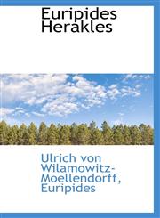 Euripides Herakles,1113121599,9781113121592