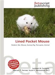 Lined Pocket Mouse,6135358057,9786135358056