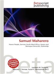 Samuel Maharero,6135470787,9786135470789