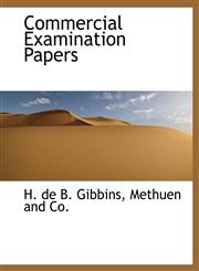 Commercial Examination Papers,1140259997,9781140259992