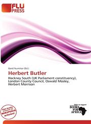 Herbert Butler,6200883386,9786200883384