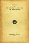 Report of the Committee on Finance for the Private Sector