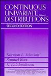 Continuous Univariate Distributions, Vol. 1 2nd Edition,0471584959,9780471584957