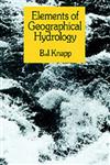 Elements of Geographical Hydrology,004551030X,9780045510306