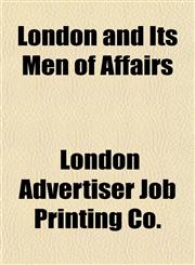 London and Its Men of Affairs,1152394312,9781152394315
