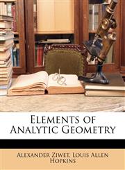 Elements of Analytic Geometry,1146165536,9781146165532