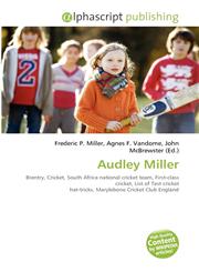 Audley Miller,6134213640,9786134213646