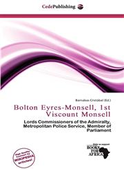 Bolton Eyres-Monsell, 1st Viscount Monsell,6200856400,9786200856401