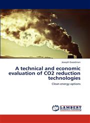A Technical and Economic Evaluation of Co2 Reduction Technologies,3659287059,9783659287053
