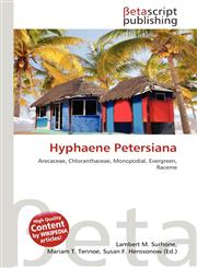 Hyphaene Petersiana,6136434962,9786136434964
