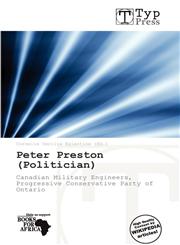 Peter Preston (Politician),6139354900,9786139354900