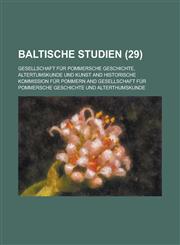 Baltische Studien (29),1234422182,9781234422189