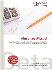 Vincenzo Riccati,6135133896,9786135133899