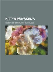 Kittyn päiväkirja,1236686047,9781236686046