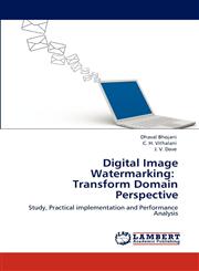 Digital Image Watermarking Transform Domain Perspective,3848427575,9783848427574