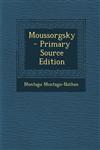 Moussorgsky,1287633323,9781287633327