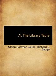 At The Library Table,1140060864,9781140060864