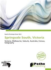 Springvale South, Victoria,613900103X,9786139001033
