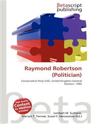 Raymond Robertson (Politician),6135449486,9786135449488