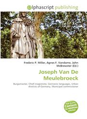 Joseph Van De Meulebroeck,6134359300,9786134359306