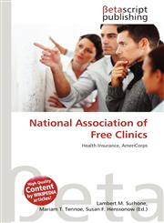 National Association of Free Clinics,6135485792,9786135485790