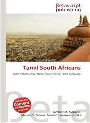 Tamil South Africans,613528696X,9786135286960