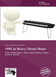 1992 in Heavy Metal Music,6136262703,9786136262703