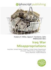 Iraq War Misappropriations,6134207551,9786134207553