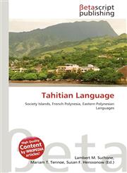 Tahitian Language,6134717886,9786134717885