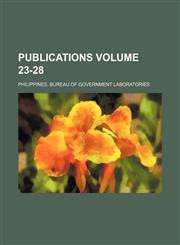 Publications Volume 23-28,1153928086,9781153928083