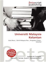 Universiti Malaysia Kelantan,6137645479,9786137645475