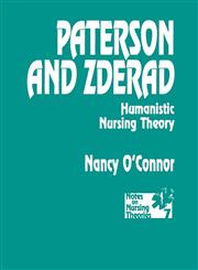 Paterson and Zderad Humanistic Nursing Theory,0803944896,9780803944893