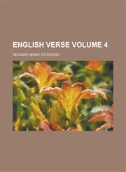 English Verse Volume 4,123698188X,9781236981882