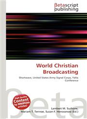 World Christian Broadcasting,6133532068,9786133532069